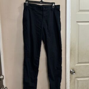 Nike Black Chinos Straight Leg Cotton Blend